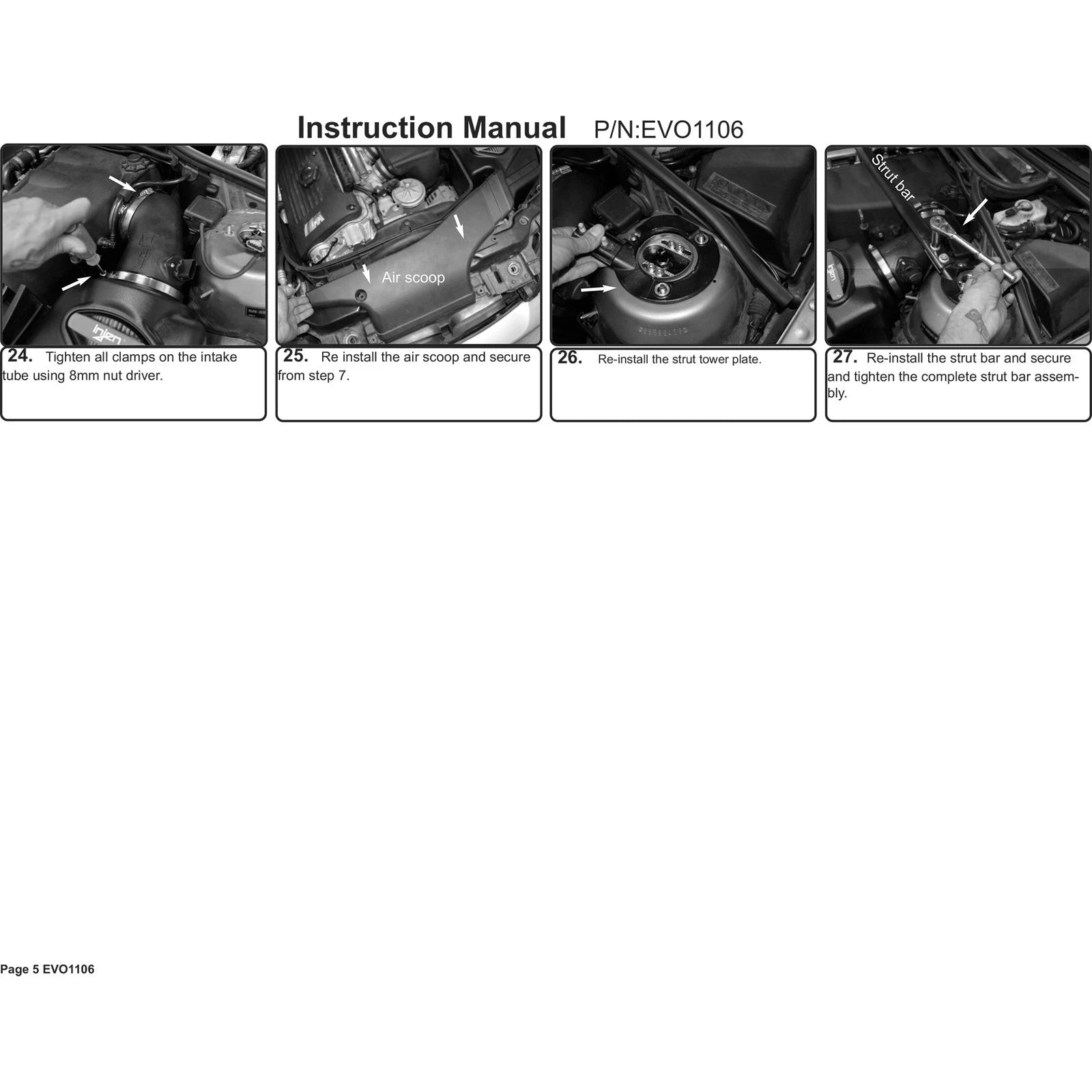Injen Evolution Intake | BMW M3 E46 (01-06), Z3 (95-03) (EVO1106)