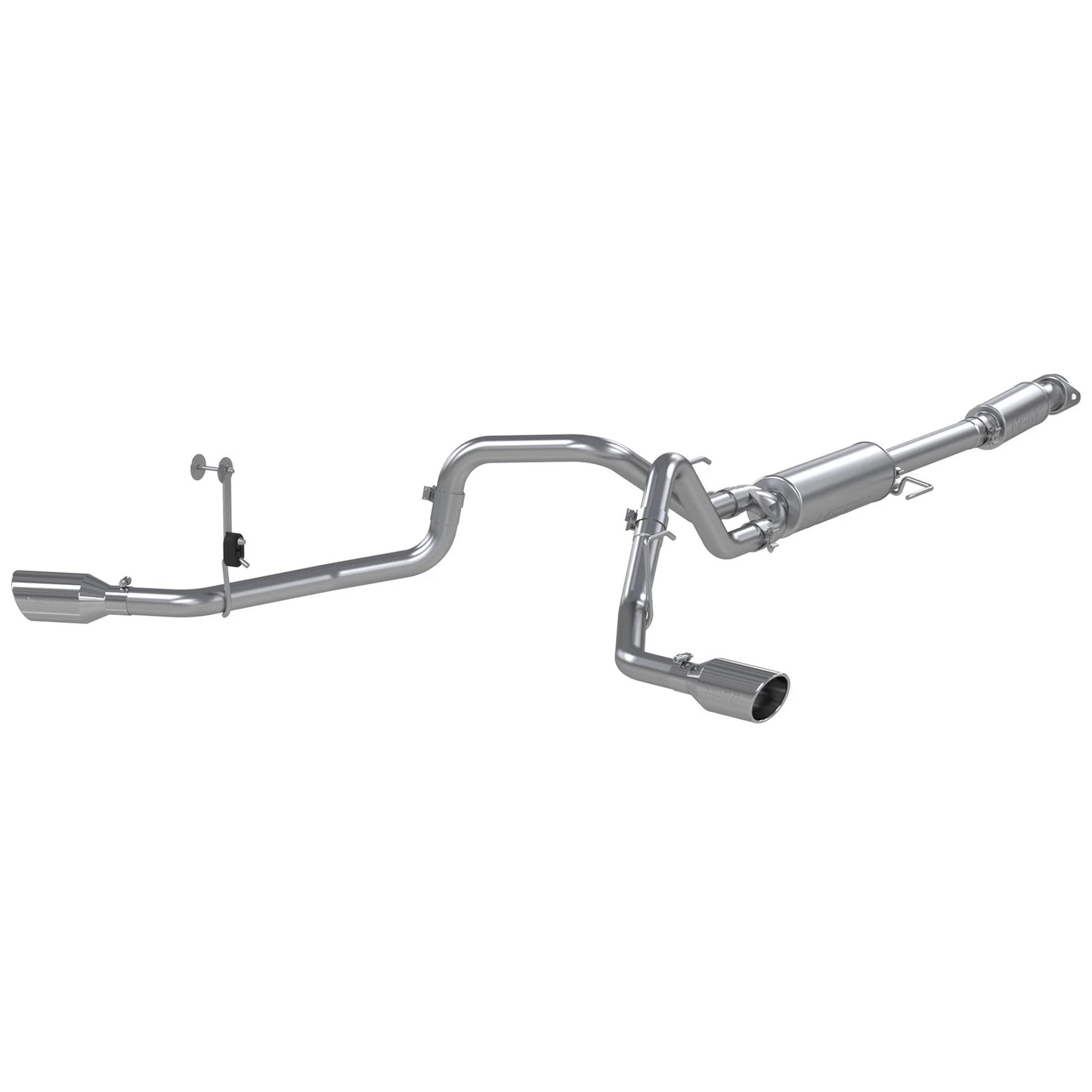 MBRP 3in Cat-Back Dual Split Side Exhaust | Ford F-150 21-24 2.7L/3.5L/5.0L (S5213409)