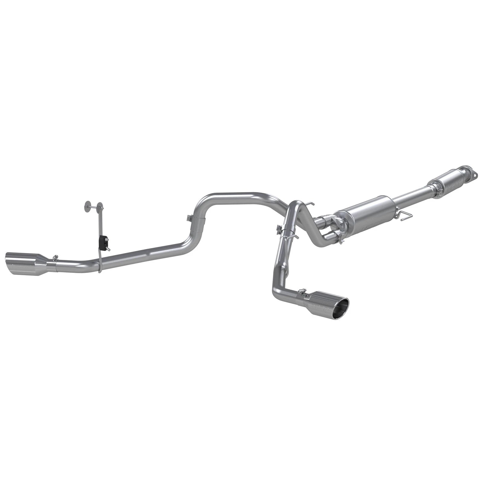 MBRP 3in Cat-Back Dual Split Side Exhaust | Ford F-150 21-24 2.7L/3.5L/5.0L (S5213409)