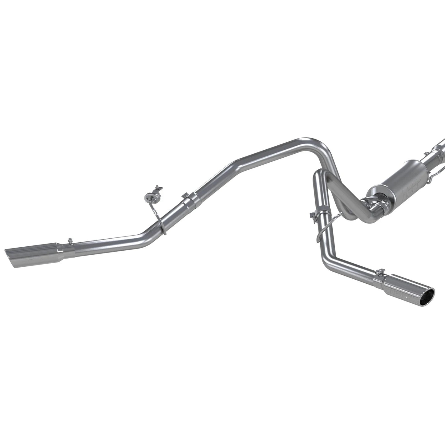 MBRP 3in Aluminized Cat-Back Dual 2.5in Split Side Exit Exhaust | Ford F-150 5.0L V8 (11) (S5232AL)