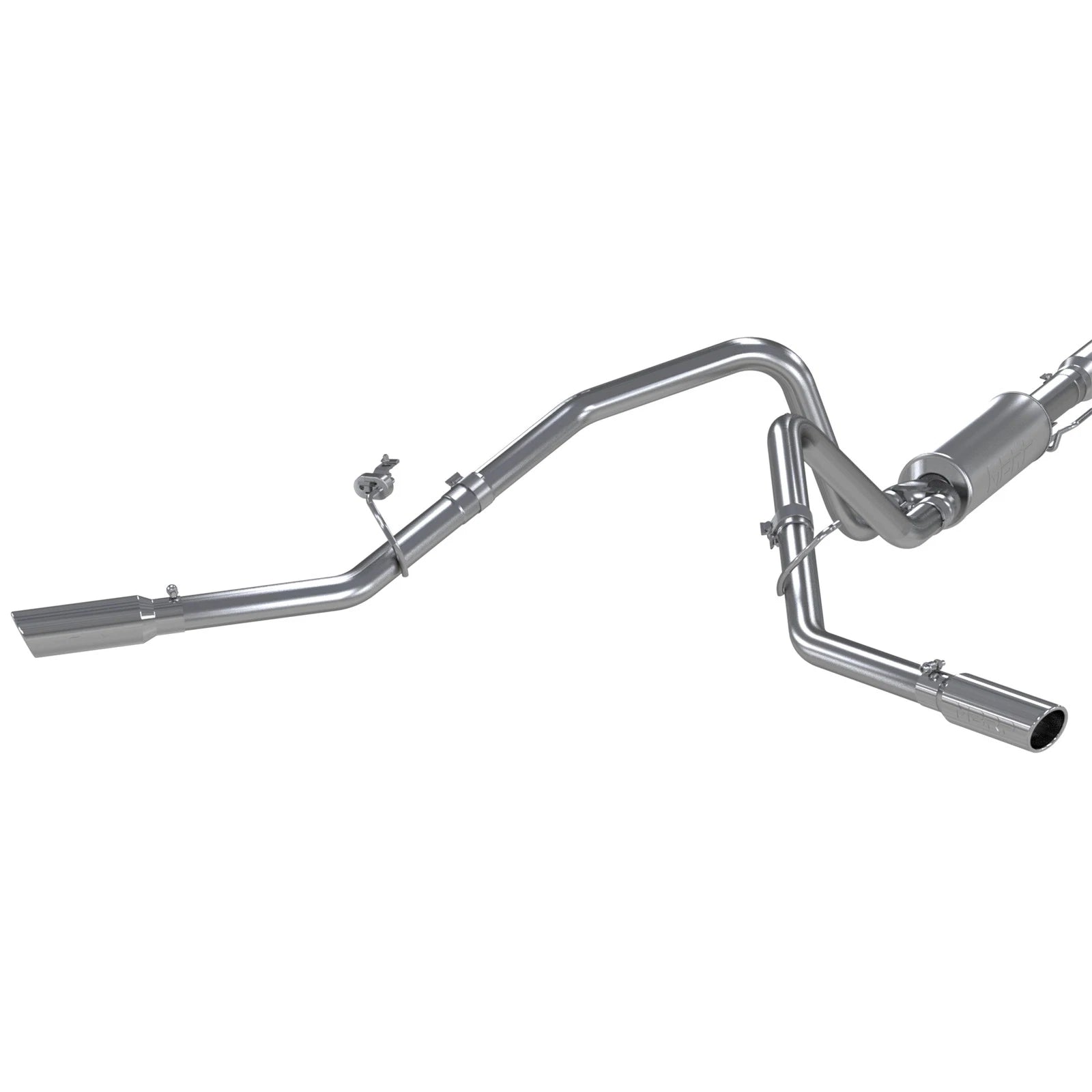 MBRP 3in Aluminized Cat-Back Dual 2.5in Split Side Exit Exhaust | Ford F-150 5.0L V8 (11) (S5232AL)