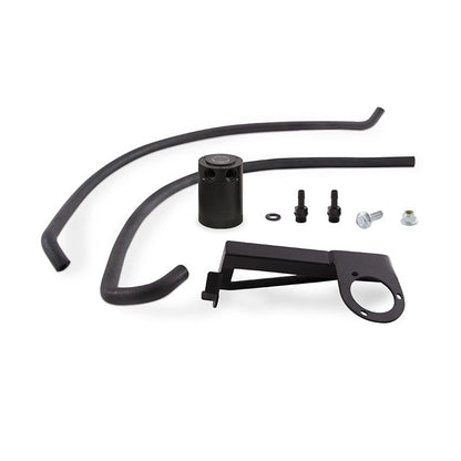 Mishimoto Baffled Catch Can Kit PCV Side Black | 2013-2016 Ford Focus ST (MMBCC-FOST-13PBE2)