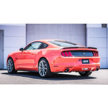 Borla Cat-Back Exhaust System - S-Type | 2015-2017 Ford Mustang Coupe 3.7L (140587)