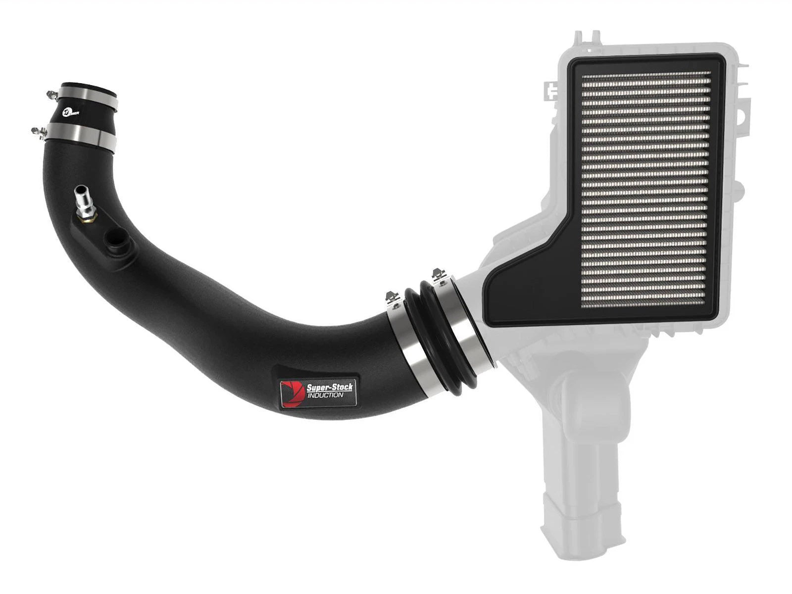 aFe Super Stock Pro Dry S Induction System | Ford Mustang L4-2.3L (15-20) (55-10006D)