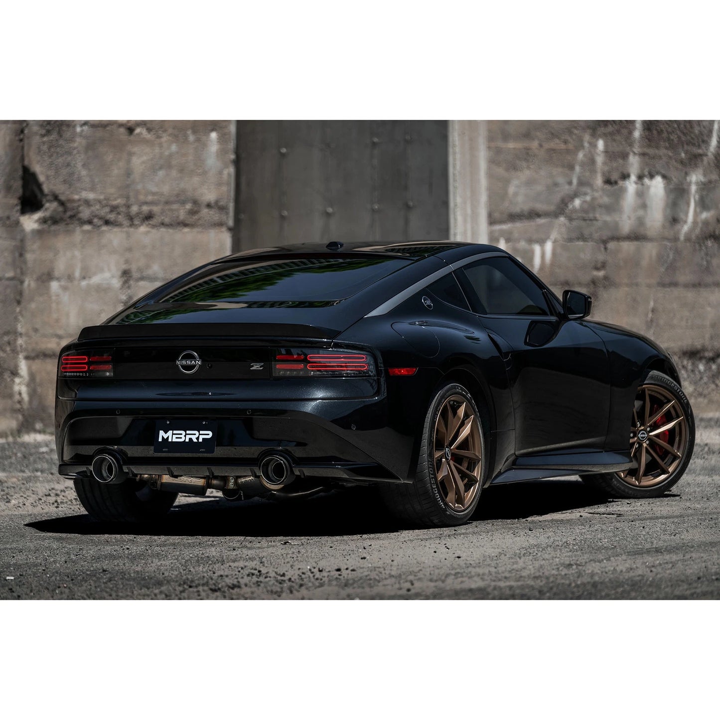 MBRP 3.0L Armor Pro T304 Stainless Steel Cat-Back Dual Rear Exit CF Tip | Nissan Z (23-24) (S44083CF)