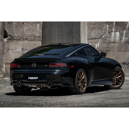 MBRP 3.0L Armor Pro T304 Stainless Steel Cat-Back Dual Rear Exit CF Tip | Nissan Z (23-24) (S44083CF)