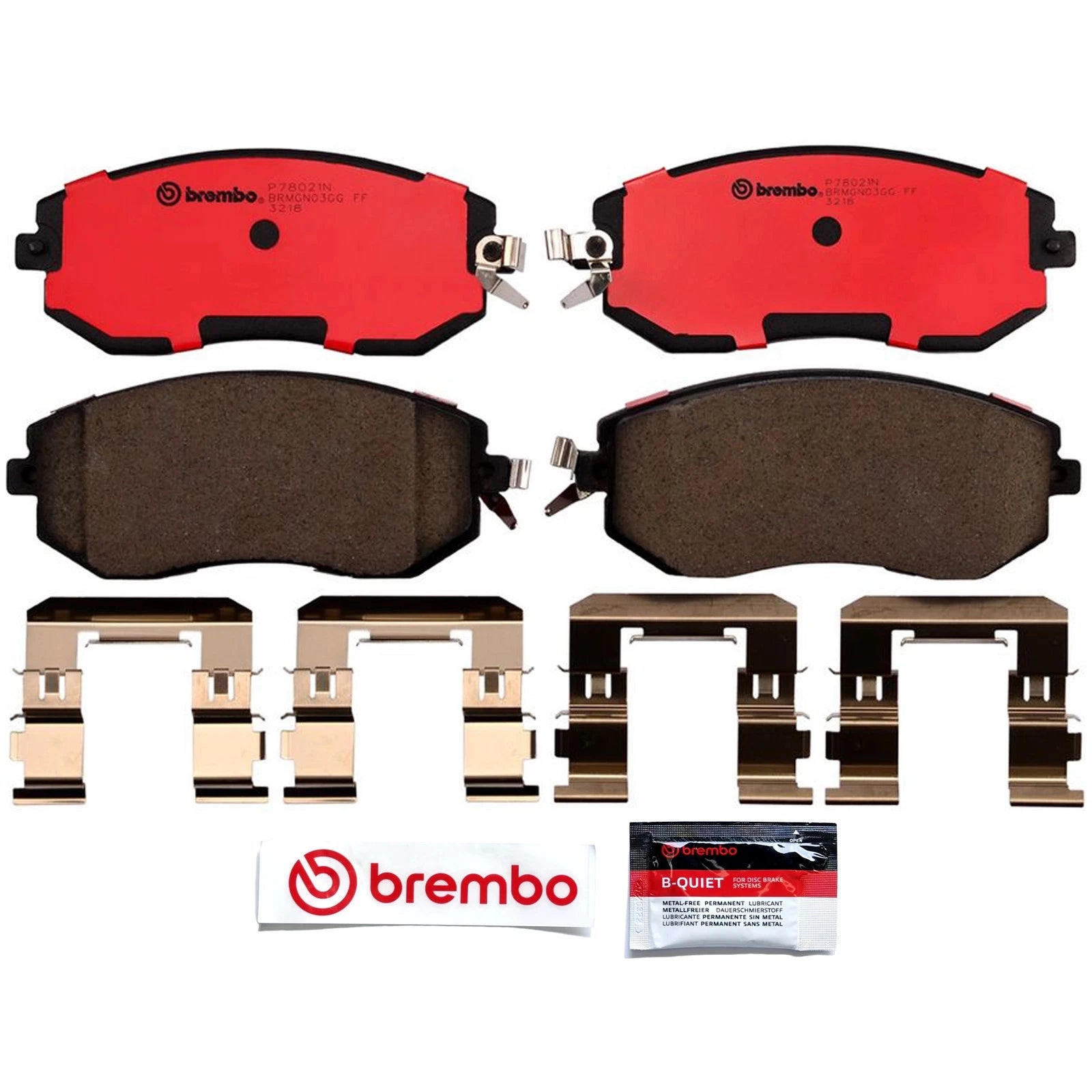Brembo OEM Eqv Ceramic Front Brake Pads | Subaru/Scion (13-16/11-14) (P78021N)