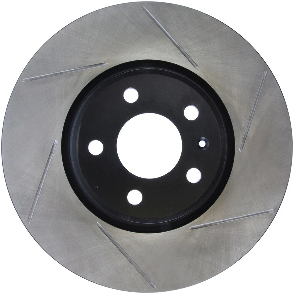StopTech 126.33136SL Front Left Slotted Brake Rotor for 08-17 Audi A5 / 12-19 A6