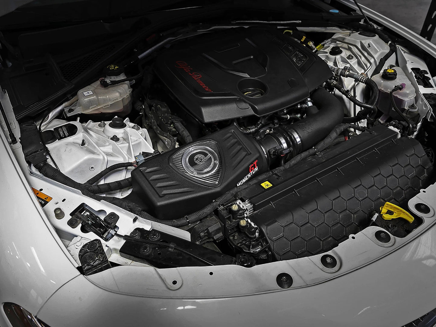 aFe Momentum GT Pro Dry S Intake System | Alfa Romeo Giulia L4-2.0L (17-21) (51-76902-1)