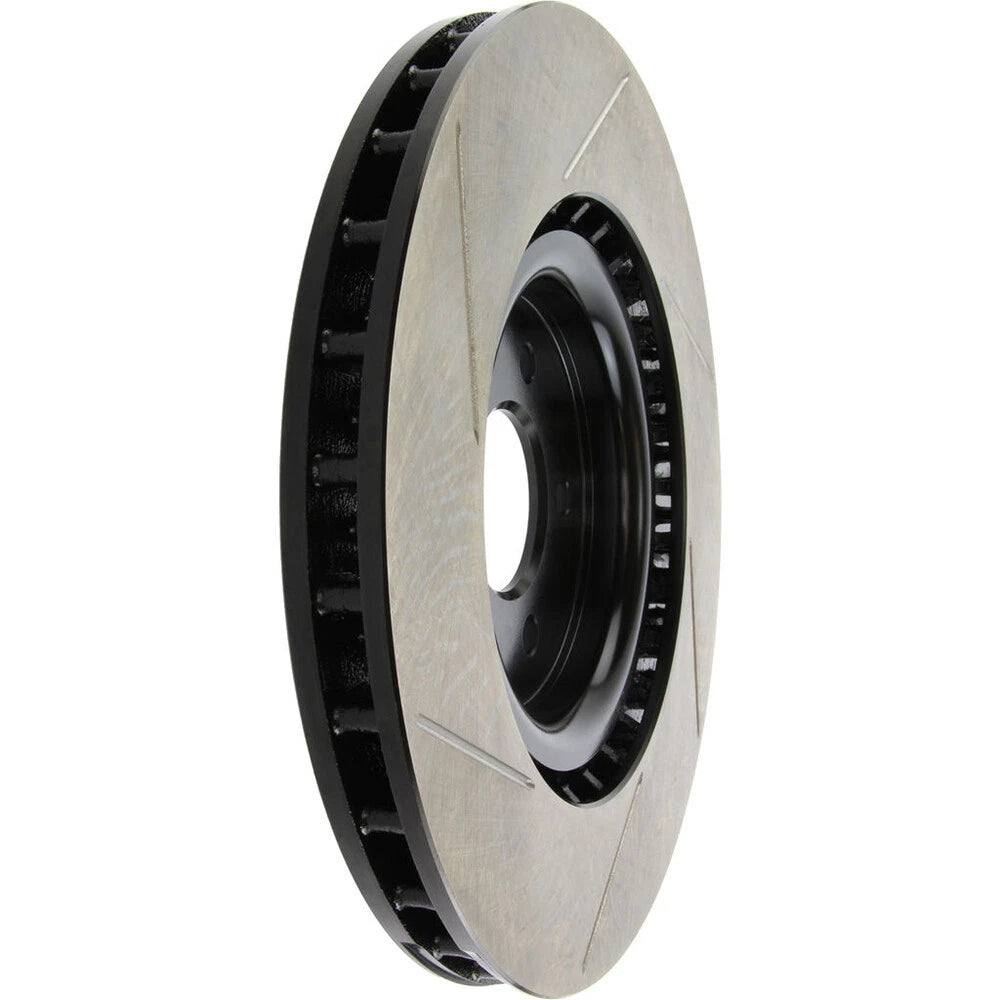 StopTech 126.61089SL Front Left Slotted Brake Disc Rotor for 07-14 Ford Mustang
