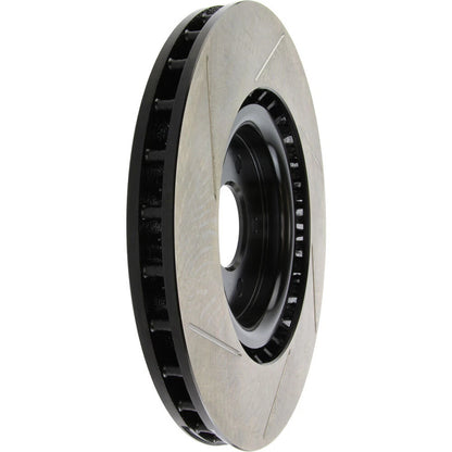 StopTech 126.61089SL Front Left Slotted Brake Disc Rotor for 07-14 Ford Mustang