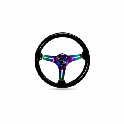 NRG 350mm Steering Wheels - NeoChrome Spokes - Standard Colors (ST-015MC)