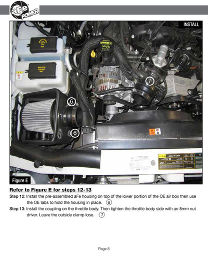 aFe Full Metal Power Stage-2 Cold Air Intake | Ford Ranger V6 4.0L (04-11) (F2-03013)