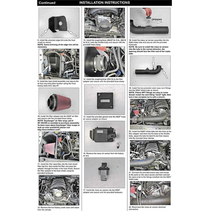 K&N Performance Intake Kit | Chevy/GMC 1500 V-8 5.3/6 2L (14-15) (57-3082)