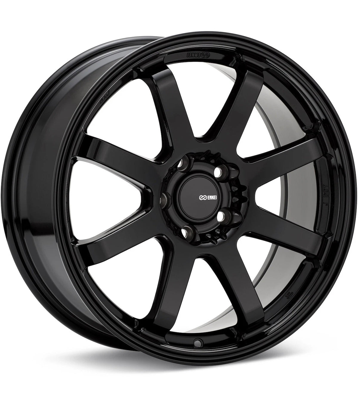 Enkei Vanquish Black | 18x8" +45mm | 5x114.3mm Wheel