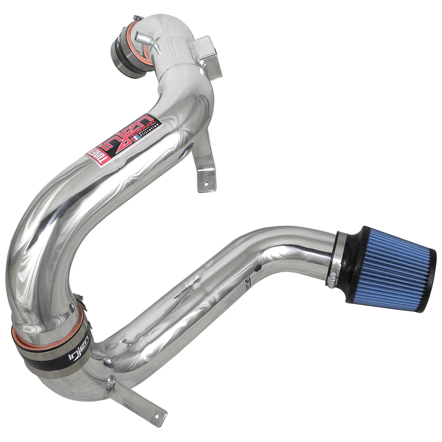 Injen Polished Tuned Air Intake w/ MR Tech/Web Nano-Fiber Dry Filter | Honda Civic 12-13 (SP1571P)