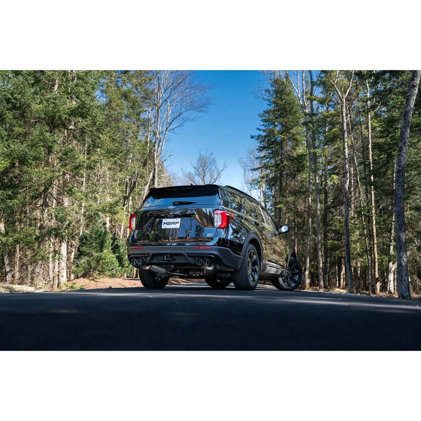 MBRP Armor Lite 2.5in Dual Rear Exit Cat Back | Ford Explorer ST 20-21 (S5205AL)