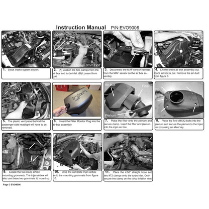 Injen Powerstroke 6.7L Evolution Intake | Ford F-250/F-350 Super Duty (99-16) (EVO9006)