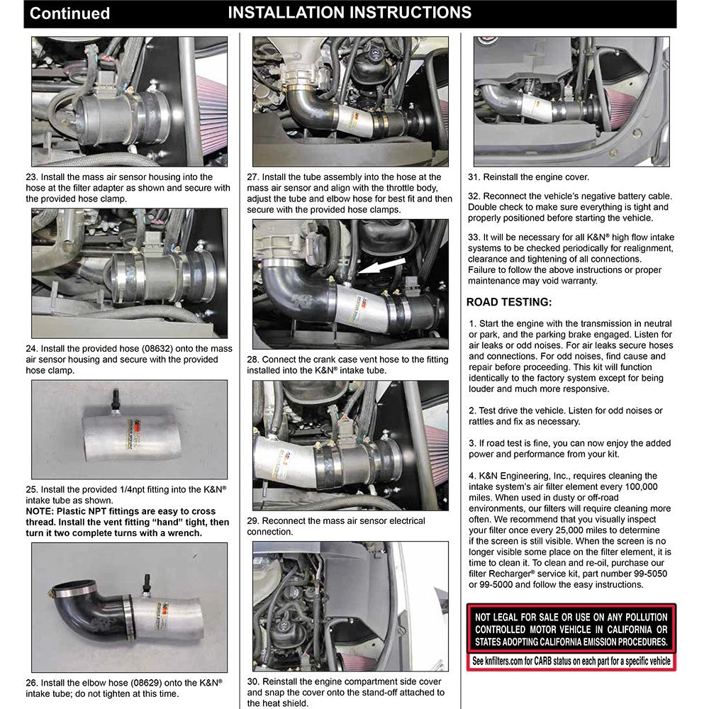K&N 69 Series Typhoon Performance Intake Kit | Cadillac CTS 3.6L (08-11) (69-4528TS)
