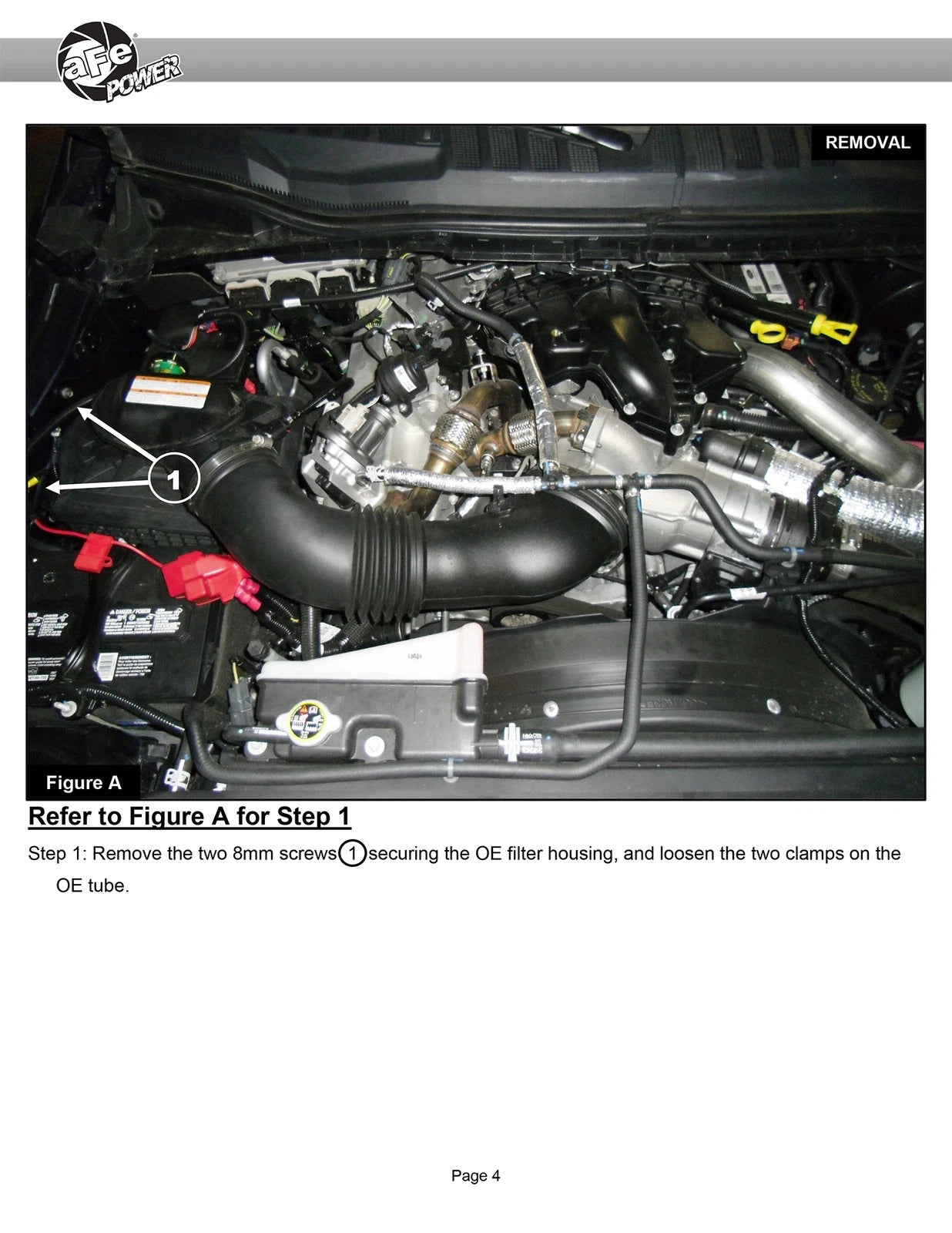 aFe Momentum HD PRO 10R Cold Air Intake | Ford Diesel Trucks V8-6.7L (17) (50-73006)