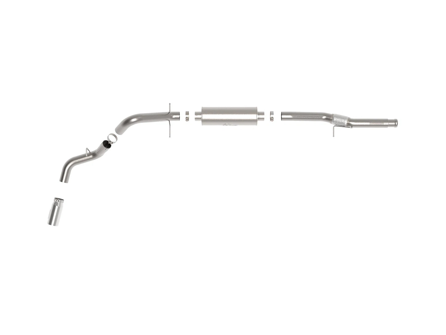 aFe Apollo GT 4in SS Cat-Back Exhaust GM Silverado 1500 (14-18) (49-44116-P)