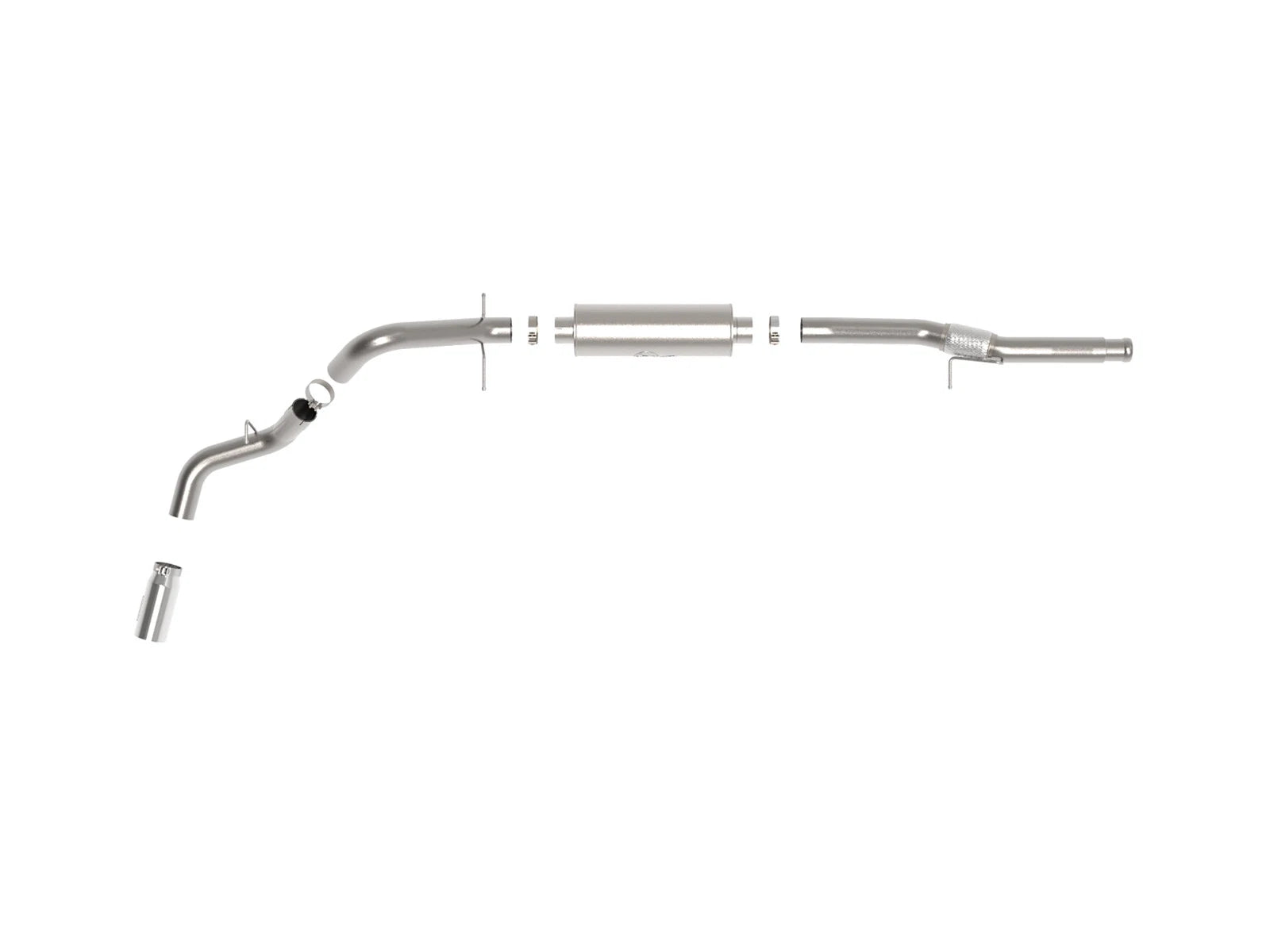 aFe Apollo GT 4in SS Cat-Back Exhaust GM Silverado 1500 (14-18) (49-44116-P)