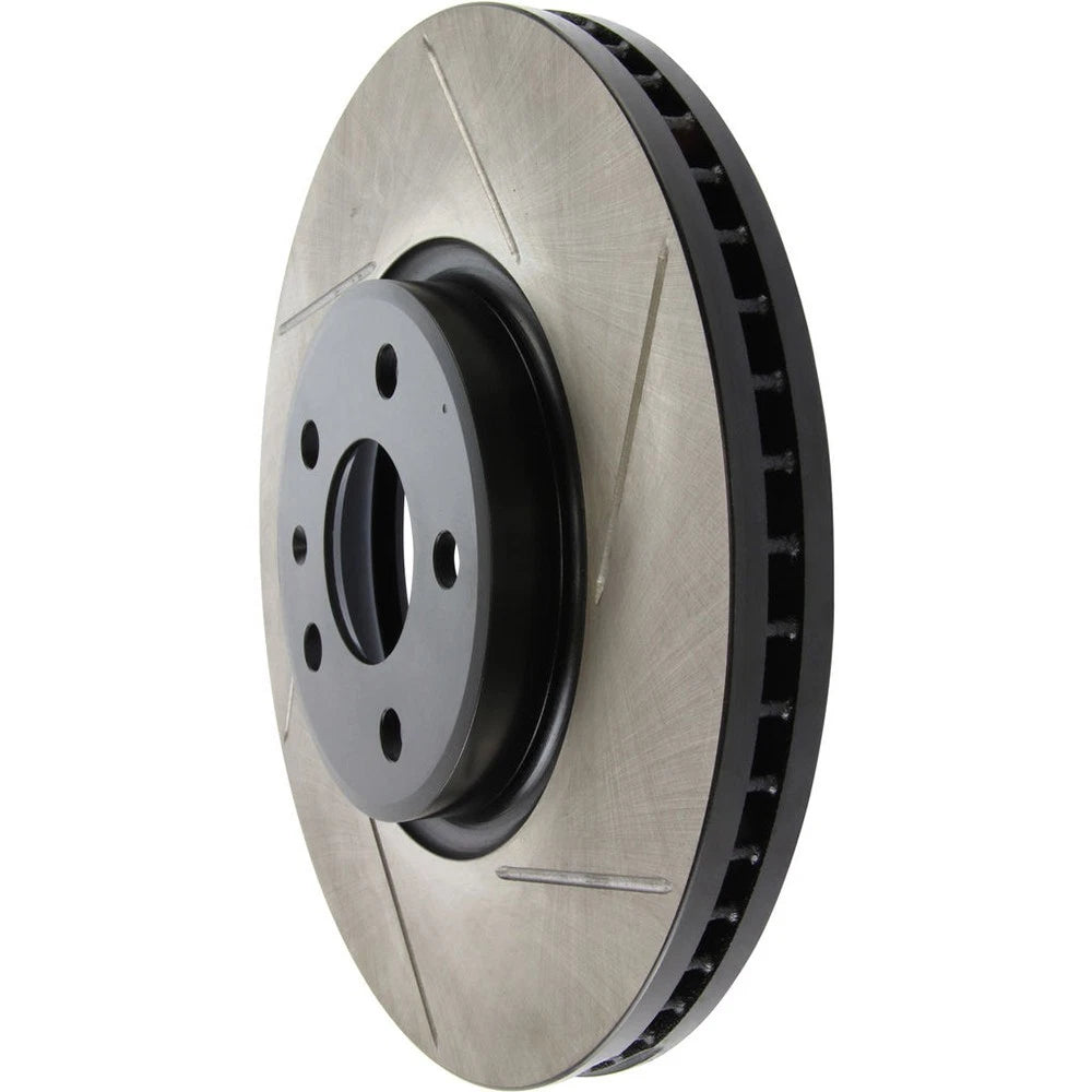 StopTech 126.33136SL Front Left Slotted Brake Rotor for 08-17 Audi A5 / 12-19 A6