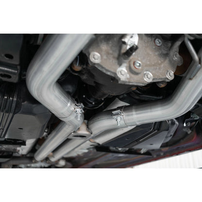 MBRP Installer Series 3" Cat-Back Exhaust System | 2018-2023 Ford Mustang GT (S7207AL)