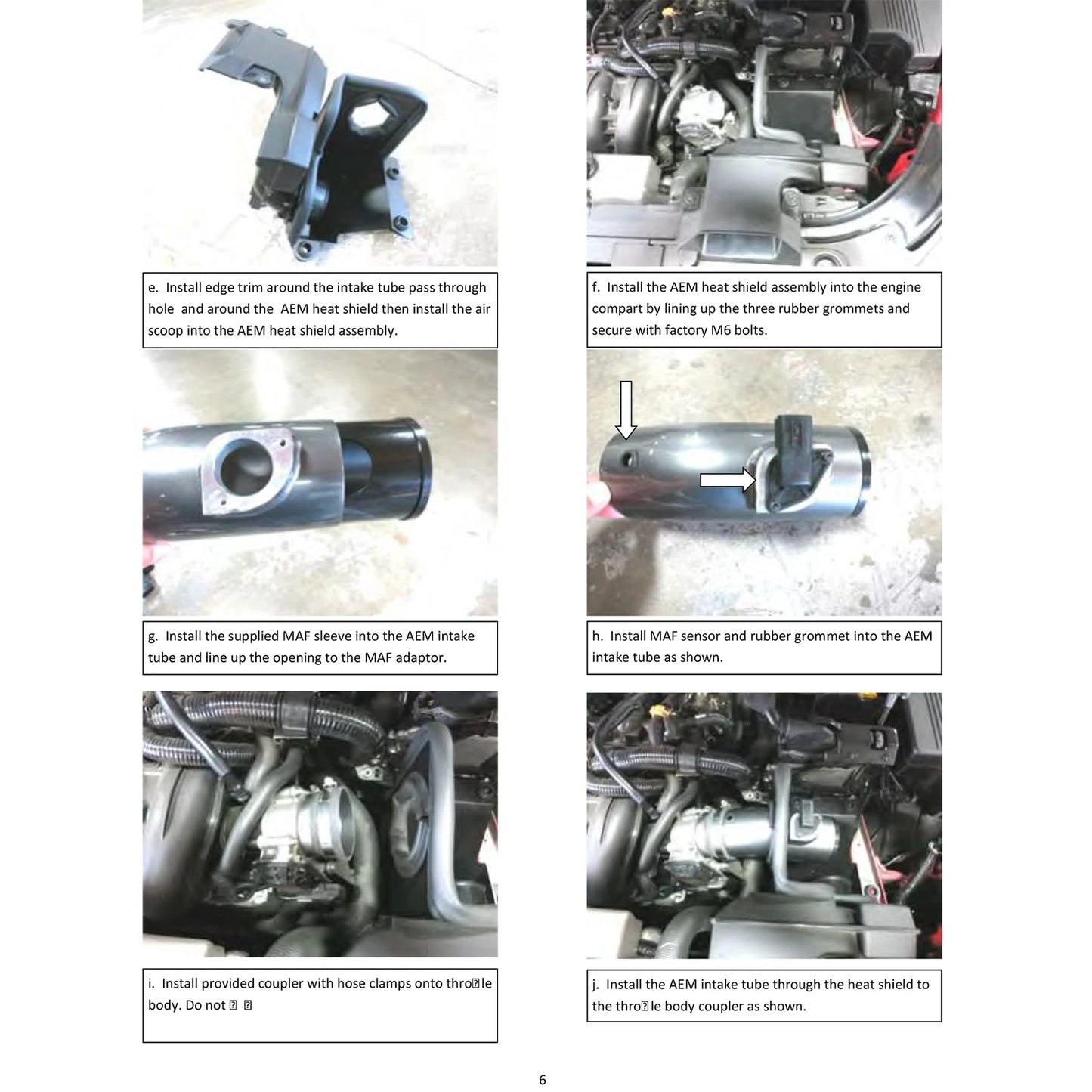 AEM 14-16 Mazda 6 2.5L Cold Air Intake System | Mazda 6 (14-16) (21-779C)