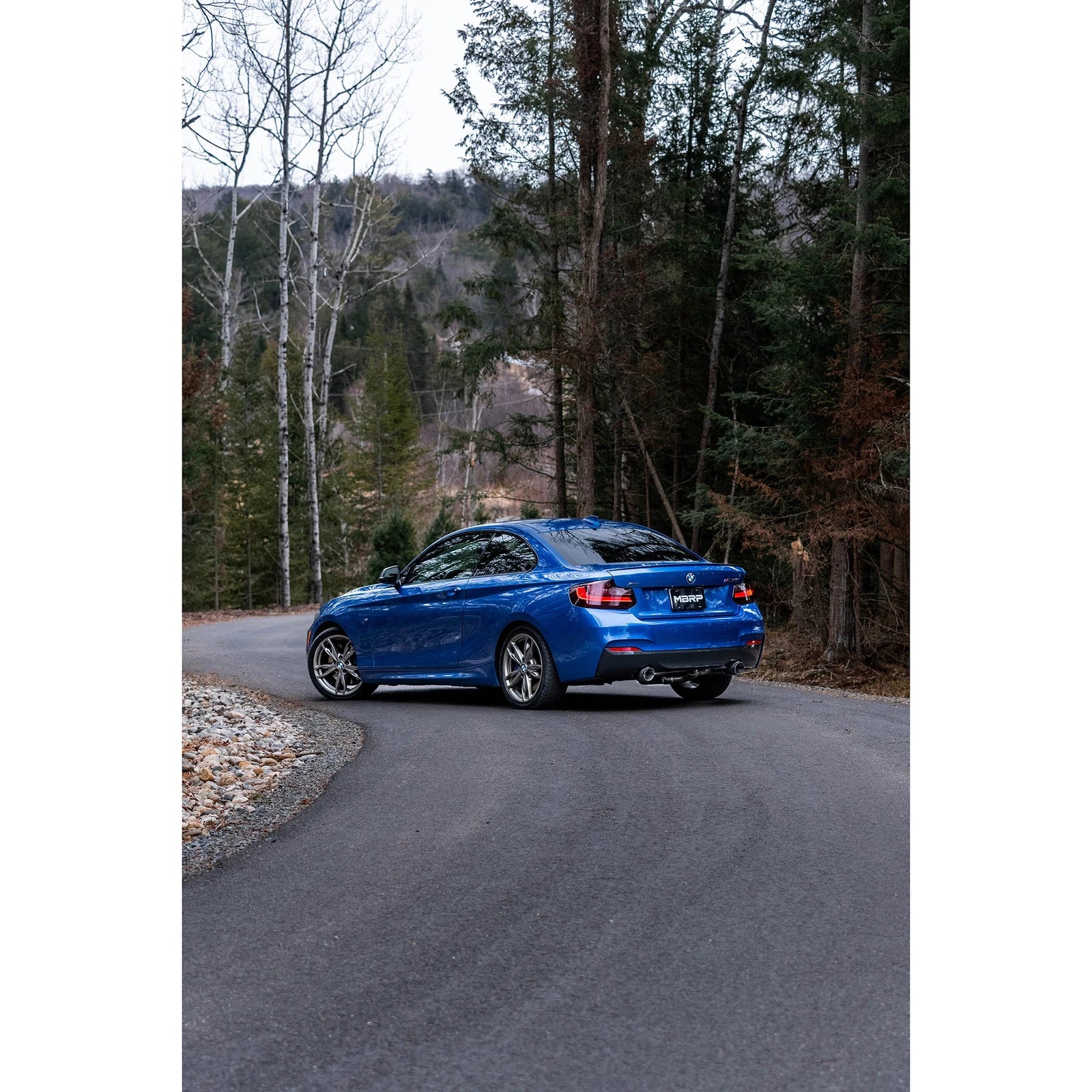 MBRP 3-In Armor Pro Street Dual Rear Exit Axle-Back | BMW M240i (S45003CF)