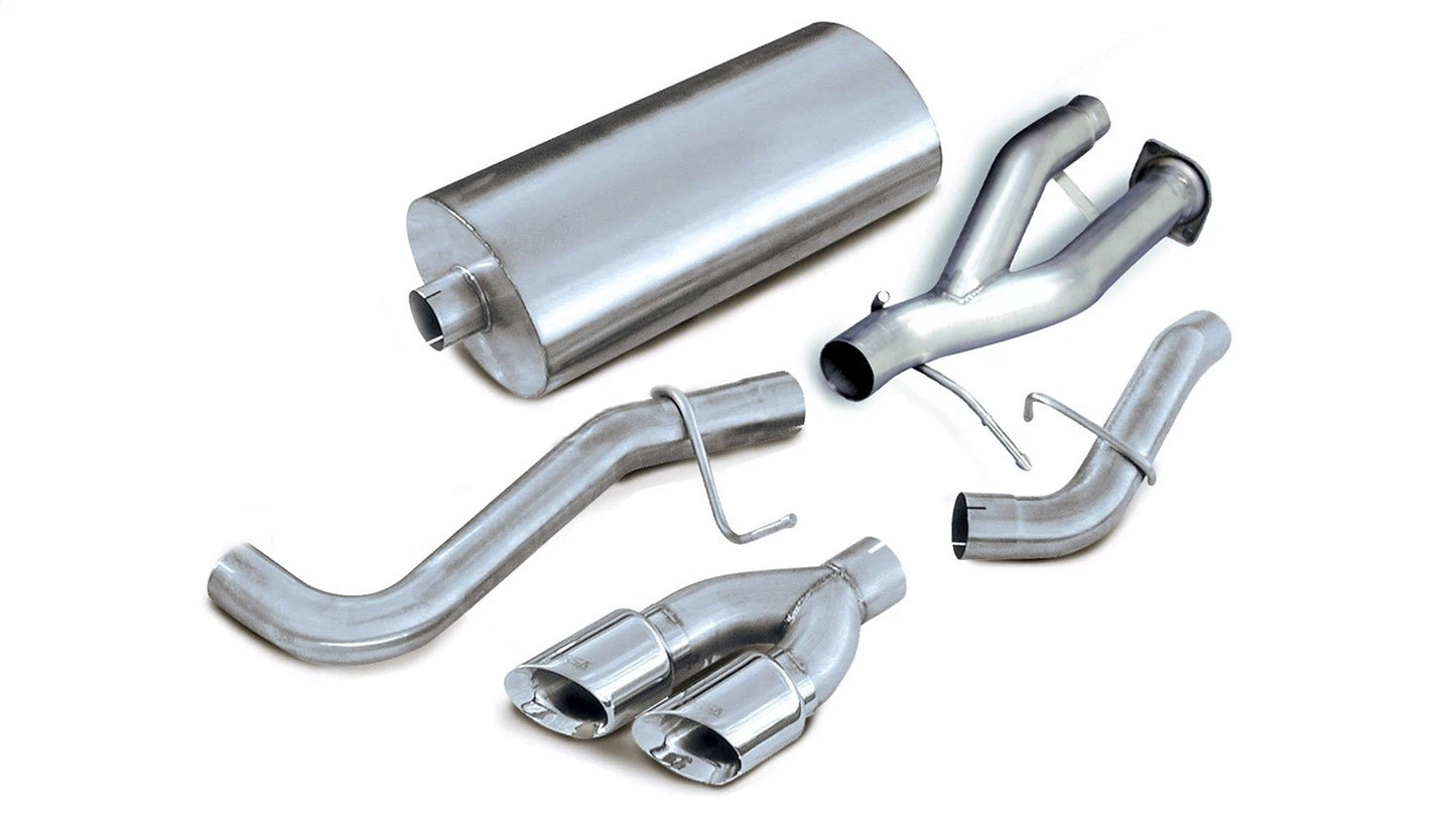 CORSA Sport / 3.0 in Cat-Back SSE 4.0 in Twin Tips | 2002-2006 Yukon Denali, Escalade 6.0L (14220)