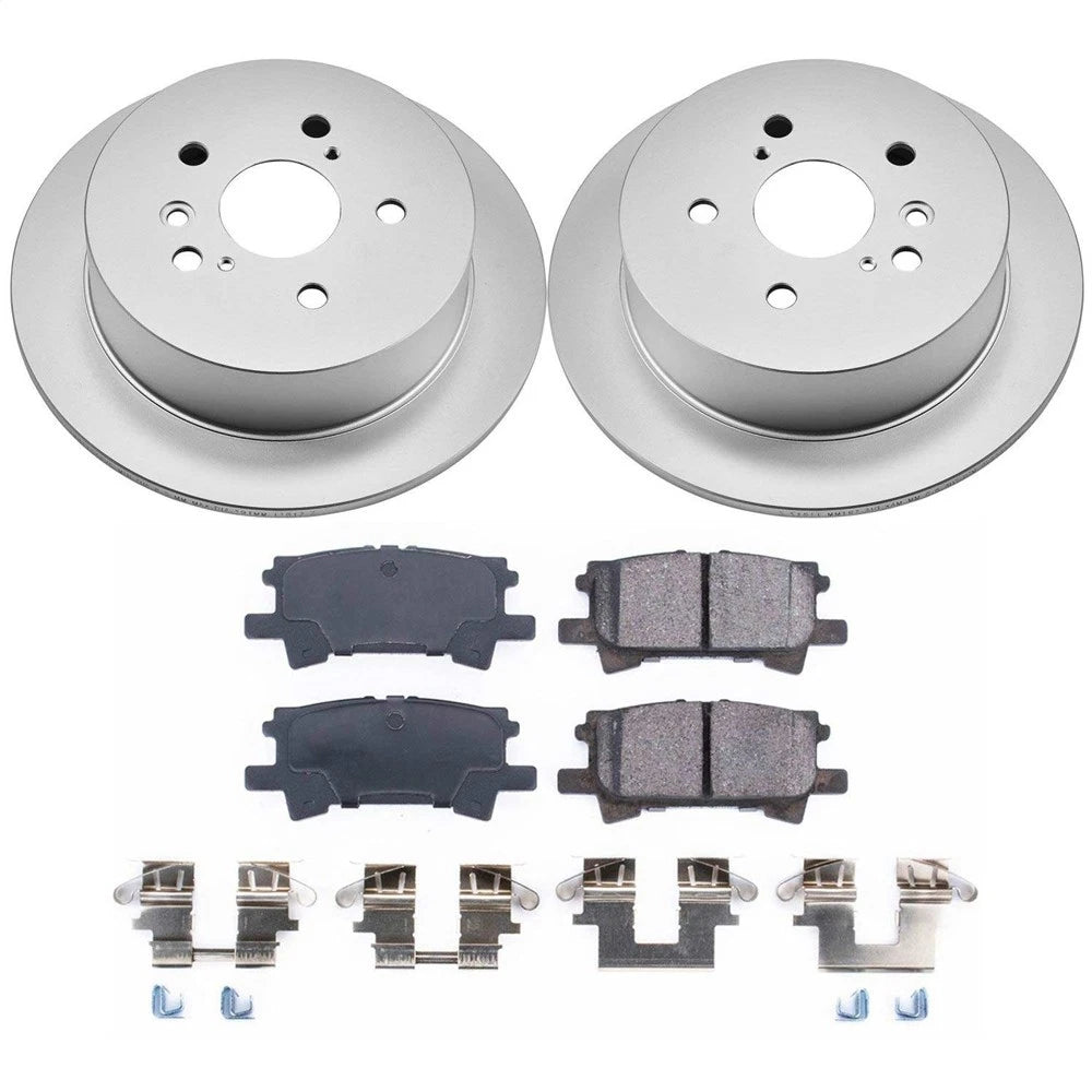 PowerStop CRK5333 Rear Disc Brake Kit Pads for 2004-07 Highlander / 07-09 RX350
