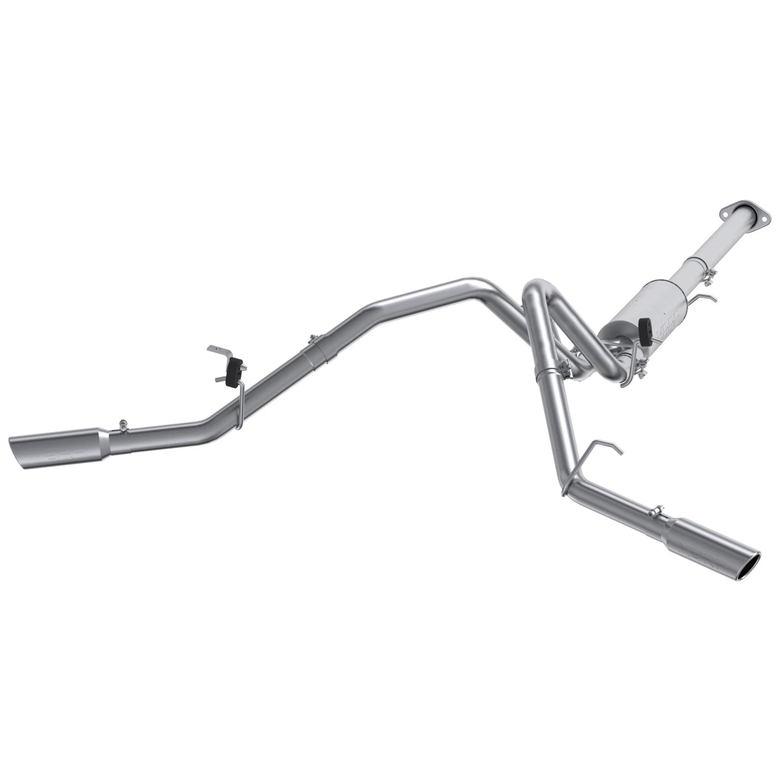 MBRP 3in. Cat-Back 2.5in. Dual Split Side Exit Exhaust | Chevy/GMC 1500 (Next Gen) (07-08) (S5038AL)