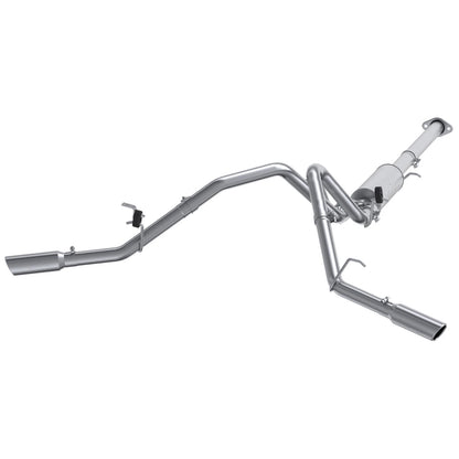 MBRP 3in. Cat-Back 2.5in. Dual Split Side Exit Exhaust | Chevy/GMC 1500 (Next Gen) (07-08) (S5038AL)