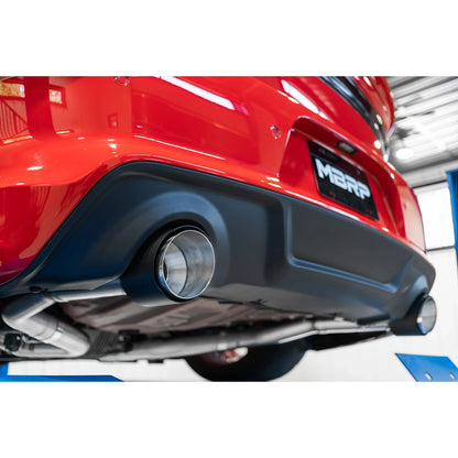 MBRP 3in Dual Rear SS Cat-Back Exhaust w/ Carbon Tips Dodge Charger 17-21 (S71173CF)