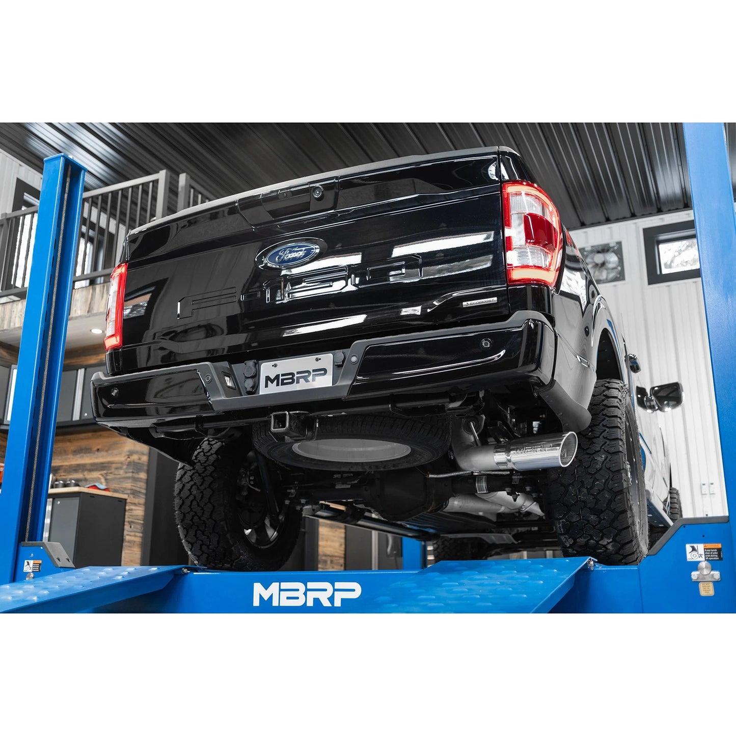 MBRP 4in T409 Stainless Steel Cat-Back Exhaust Race Version | Ford F150 (21+) (S5209409)