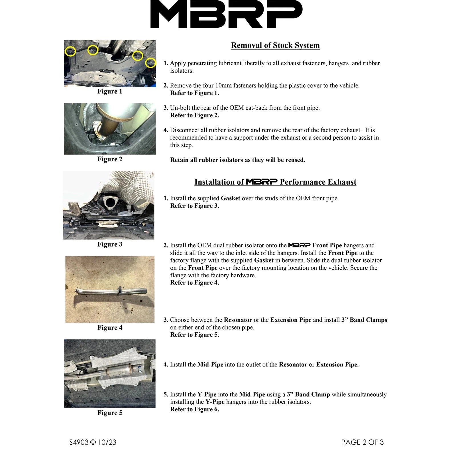 MBRP 3in Cat-Back Exhaust 2.5in Dual Split Rear w/ Burnt End Tips | Honda Civic SI (22-24) (S49033BE)