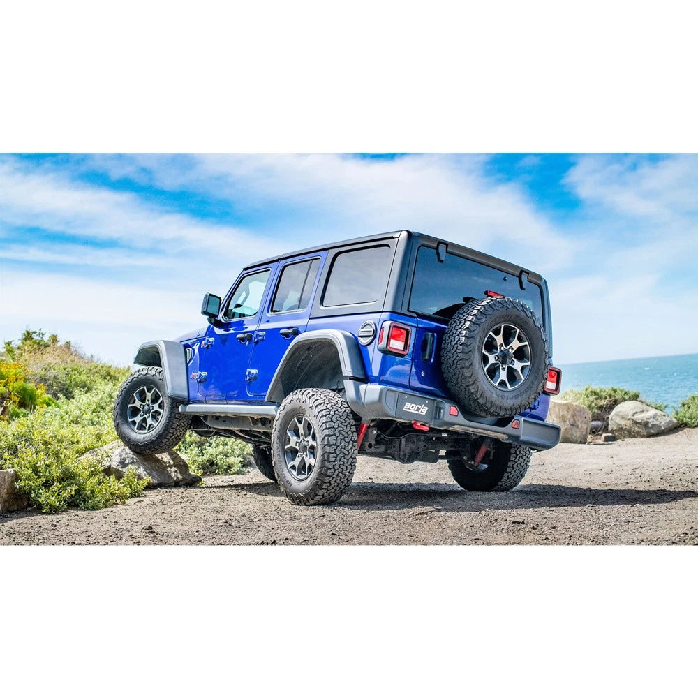 Borla Cat-Back Exhaust System - Touring | 2018-2020 Jeep Wrangler 4 Door 3.6L (140822)