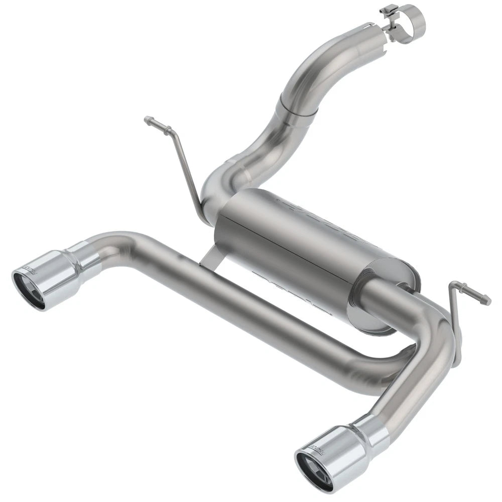 Borla Axle-Back Exhaust System - ATAK | 2018-2021 Jeep Wrangler 3.6L (11964)
