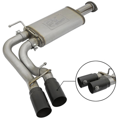 aFe Rebel Series 3in 409SS Cat-Back Exhaust | Toyota Tacoma V6-3.5L (16) (49-46032-B)