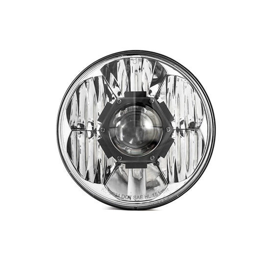 KC HiLiTES 7in Gravity LED Pro DOT Headlight | Jeep JK (07-18,97-07) (4234)