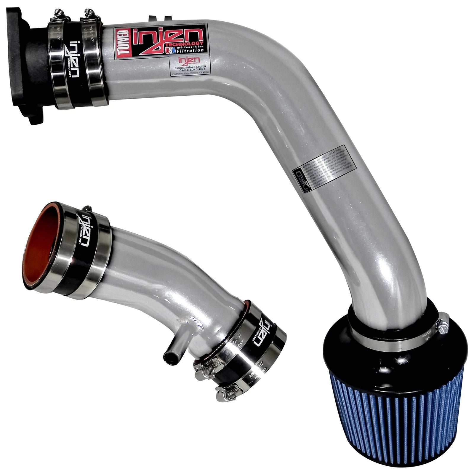 Injen Polished Cold Air Intake | Nissan Sentra SE-R Spec V 2.5L (02-06) (CARB 02-04) (RD1966P)