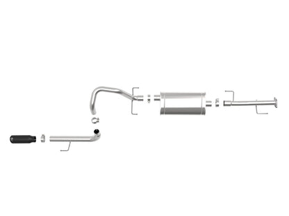 aFe 2-1/2in SS Cat-Back Exhaust | Toyota 4Runner V6 (10-19) (49-36040-1B)