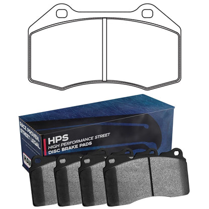 Hawk Performance Street Front Brake Pads | Renault Clio / Cobalt SS (HB548F.510)