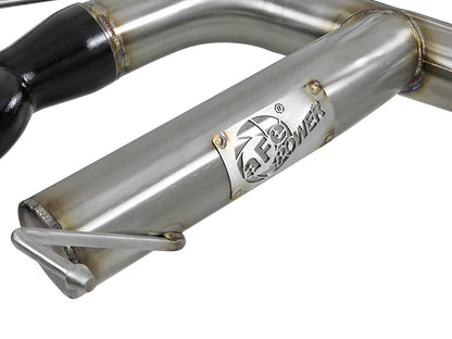 aFe 3in SS Axle-Back Exhaust | BMW 135i (08-13) (49-36302-B)