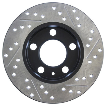 StopTech 127.33057R Rear Right Drilled Brake Rotor for 2000-06 TT / 98-15 Jetta