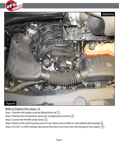 aFe Magnum FORCE Stage-2 Cold Air Intake | Dodge Challenger/Charger / Chrysler 300 (51-12152-B)