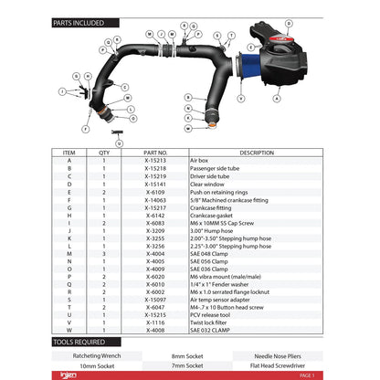 Injen Evolution Intake (Oiled) | Ford Bronco (21-26) V6-2.7L Twin Turbo (EVO9301C)