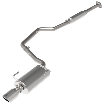 aFe Takeda 2-1/4in SS Cat-Back w/ Polished Tip | Subaru Impreza 2.0L (12-16) (49-36052-P)