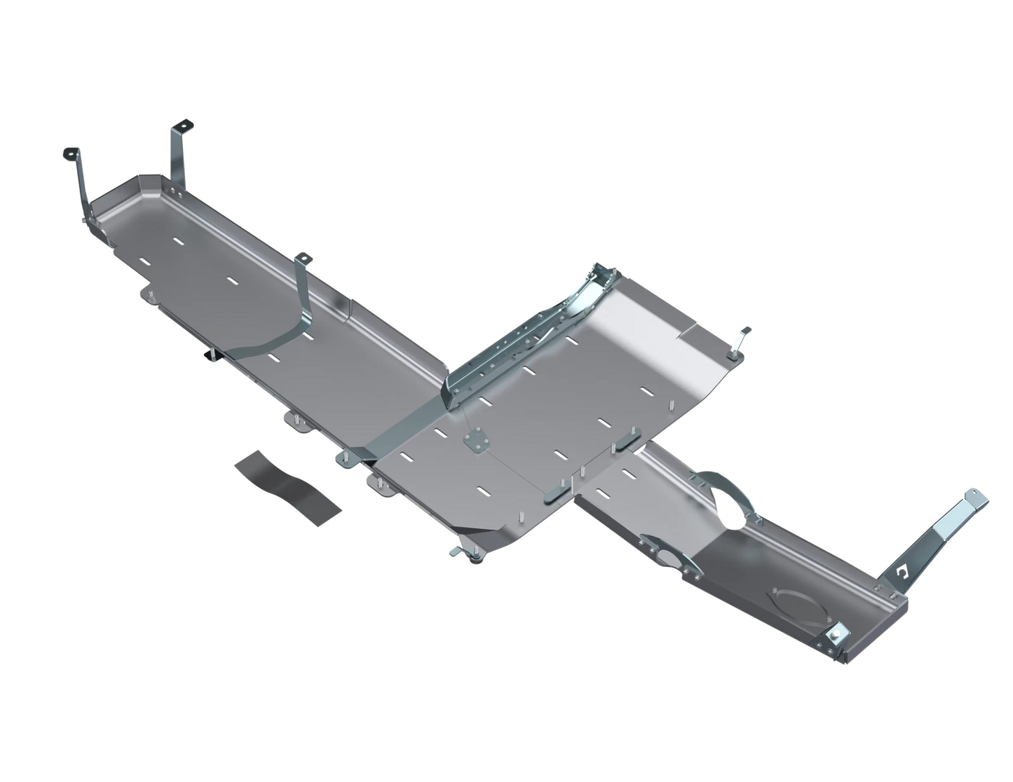 Artec Industries 20-25 Jeep Wrangler Sahara Jt Gladiator Full Bellypan w/ Oil Door - 3.6L Alum